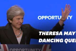 Theresa May a à nouveau fait admirer ses talents de danseuse