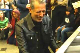 Le show de Jeff Goldblum dans une gare de Londres a ravi les usagers