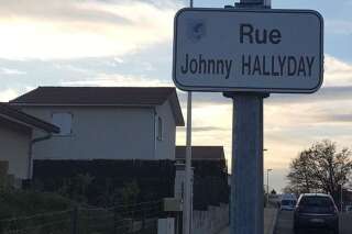 Des panneaux de la seule rue Johnny Hallyday de France ont été volés