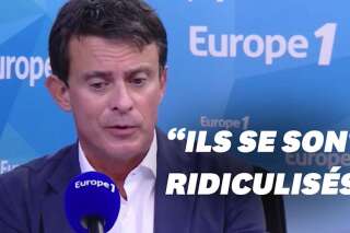 Manuel Valls et les pancartes des Insoumis à l'Assemblée? 