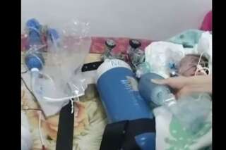 Guerre en Ukraine: des bébés prématurés déplacés dans un abri face aux bombes russes