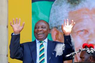 Cyril Ramaphosa élu président de l'Afrique du Sud
