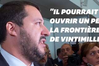 Matteo Salvini veut qu'Emmanuel Macron cesse de 
