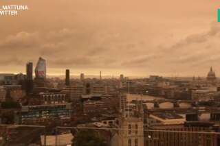 Ouragan Ophelia: Ce ciel jaune donne à Londres un air de fin du monde