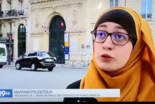 L'Unef défend Maryam Pougetoux, sa présidente à Paris IV, attaquée parce qu'elle porte le voile