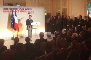 Primaire de la gauche: La touchante fin du discours de Manuel Valls que les téléspectateurs n'ont pas pu voir