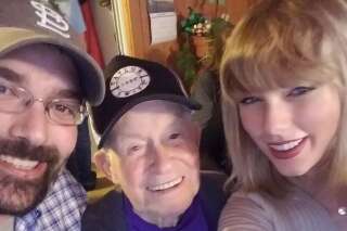 Taylor Swift a fait le plus beau des cadeaux de Noël à ce papy de 96 ans