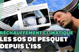 Quand Thomas Pesquet alertait depuis l'ISS sur le réchauffement climatique