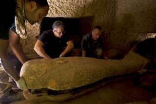 En Egypte, rare découverte de 13 cercueils intacts de 2500 ans