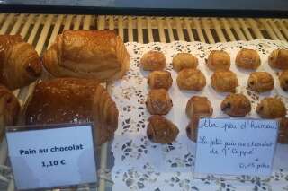 On a trouvé le pain au chocolat de Copé dans une boulangerie de Boulogne-Billancourt