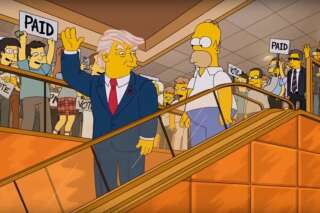 Des Simpson à Clinton, Trump se paie ses détracteurs pour fêter les 4 ans de sa candidature