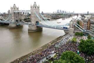 Attentat de Londres: les images de la veillée en hommage aux victimes