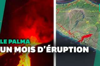 À La Palma aux Canaries, le volcan en éruption depuis un mois