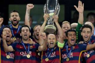 VIDÉO. Le résumé et les buts de Barcelone et Séville en finale de la Supercoupe d'Europe (5-4)