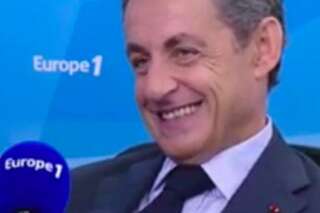 VIDÉO. Quand Nicolas Sarkozy est invité chez Europe 1, la météo fait un petit clin d'oeil à Carla Bruni