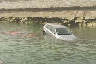 PHOTOS. Des voitures englouties par la marée à Saint-Malo