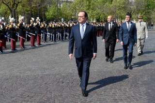 C'est peut-être le dernier 8 mai de François Hollande en tant que président élu (et il fait beau)