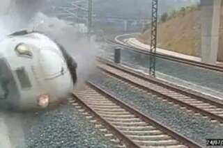 VIDÉO. Train espagne : l'impressionnante vidéo du déraillement du train Madrid Saint-Jacques de Compostelle
