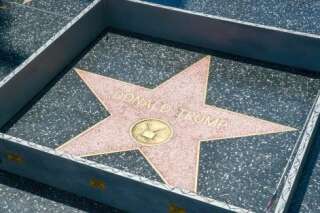 Il érige un mur miniature autour de l'étoile de Donald Trump sur le Walk of Fame de Los Angeles
