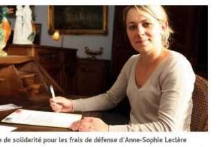 Condamnation d'Anne-Sophie Leclère: une cagnotte est lancée pour payer sa défense en appel