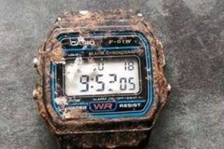 PHOTO. Cette montre Casio fonctionne toujours, même après avoir passé 20 ans sous terre