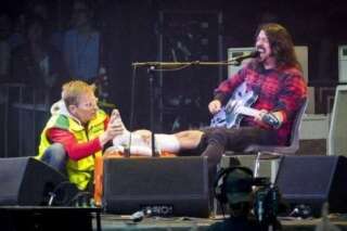 Dave Grohl blessé, les Foo Fighters annulent la fin de leur tournée européenne