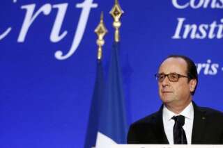 François Hollande au dîner du Crif: 