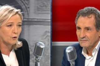 Marine Le Pen s'en prend à Jean-Jacques Bourdin en tweetant des photos choquantes des massacres de Daech