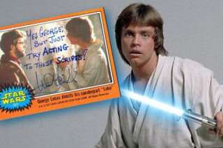 Star Wars 7: Mark Hamill signe des autographes hilarants