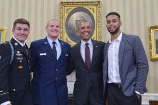 PHOTOS. Les héros du Thalys reçus par Barack Obama à la Maison Blanche