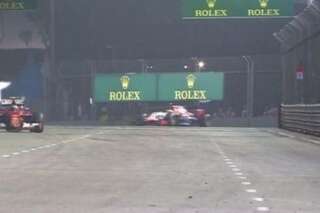 VIDÉO. Le Grand Prix de F1 de Singapour neutralisé après l'irruption d'un homme sur la piste