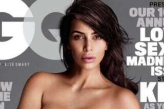 Kim Kardashian pose presque nue en couverture de GQ