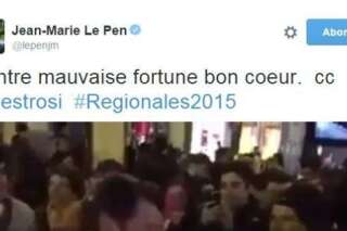 Elections régionales : Jean-Marie Le Pen ne rate pas l'occasion de gâcher la fête du FN