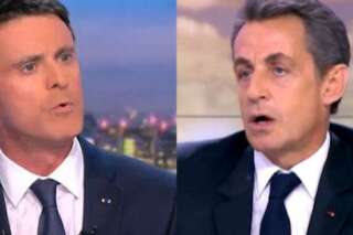 VIDÉO. Régionales 2015 : sur les plateaux, Manuel Valls et Nicolas Sarkozy débattent à distance