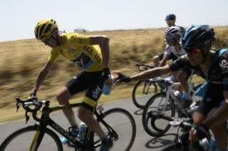 Richie Porte, coéquipier de Christopher Froome, dit avoir été frappé par un spectateur du Tour de France