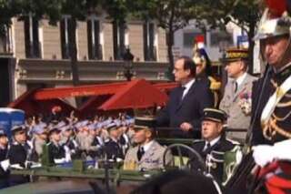 VIDÉO. Fête nationale du 14 juillet: François Hollande sifflé lors de la revue des troupes