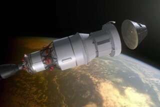VIDÉOS. Voyage sur Mars: le vol d'essai de la capsule Orion, première étape avant des vols habités vers la planète rouge
