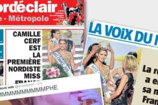 Camille Cerf élue Miss France 2015 : Le Nord s'emballe après la victoire de sa candidate