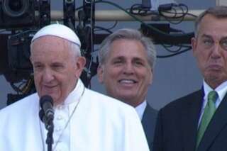 VIDÉOS. La présence du pape aux États-Unis fait pleurer le président de la Chambre des représentants John Boehner