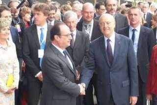 PHOTOS. François Hollande inaugure la Cité du Vin à Bordeaux aux côtés d'Alain Juppé