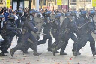 PHOTOS. Barrage de Sivens: affrontements après un rassemblement à Nantes contre les violences policières
