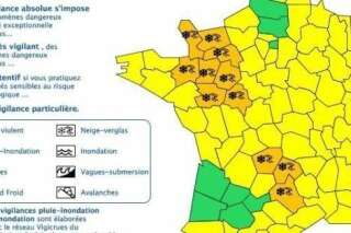 Météo France émet un bulletin d'alerte neige et verglas pour 11 départements