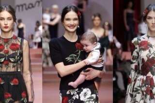PHOTOS. Fashion week de Milan : Dolce&Gabbana réinvente la mamma italienne