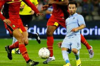 Taille de Mathieu Valbuena : la photo prise pendant le match France-Belgique fait jaser