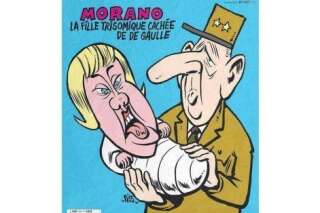 Nadine Morano trisomique en une de Charlie Hebdo: une couverture 