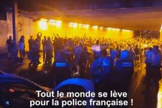 Avant Belgique - Irlande, les supporters irlandais chantent en hommage à la police française
