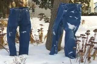 VIDÉO. À Minneapolis, la blague de l'hiver consiste à laisser congeler ses pantalons dans la rue