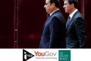 Popularité: Hollande et Valls en léger reflux au mois de mars [EXCLUSIF YOUGOV]