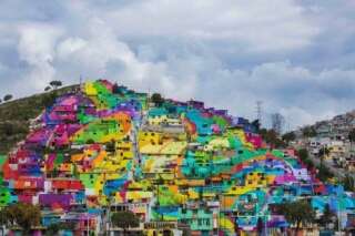 PHOTOS. Ce street art mexicain célébré pour avoir transformé le quartier (et éradiqué une partie de la violence)