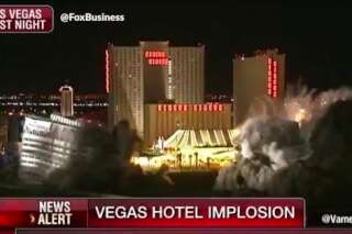 La dernière tour du mythique hôtel et casino Riviera de Las Vegas a été réduite en cendres par implosion